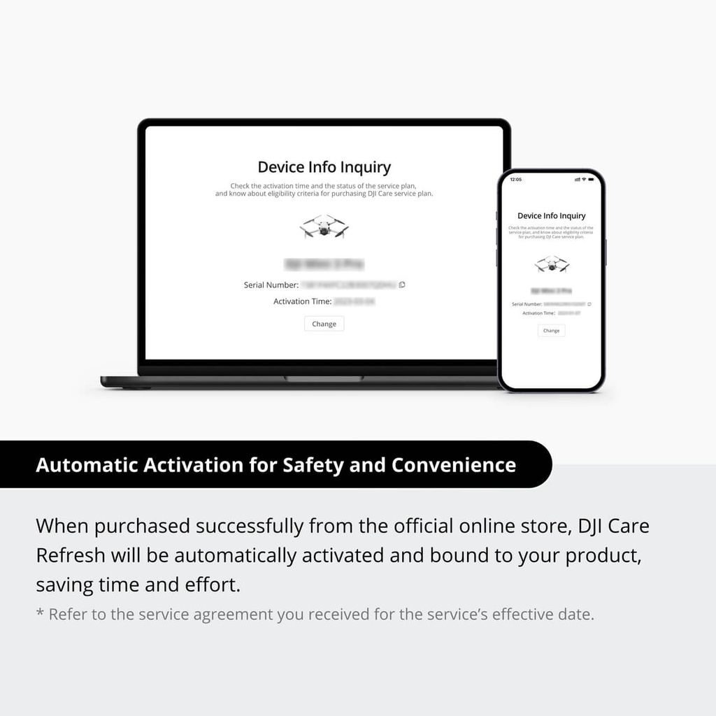 DJI Air 3 Care Refresh 2-Year Plan foto 3