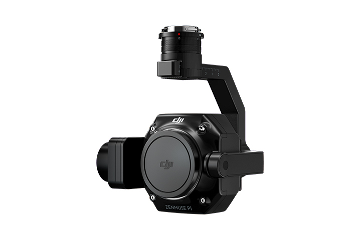 DJI Zenmuse P1 no lens attached