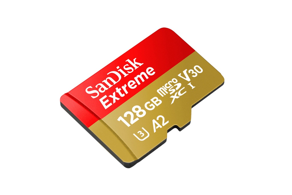 SanDisk MicroSDXC Extreme 128GB 160MB/s + SD Adapter